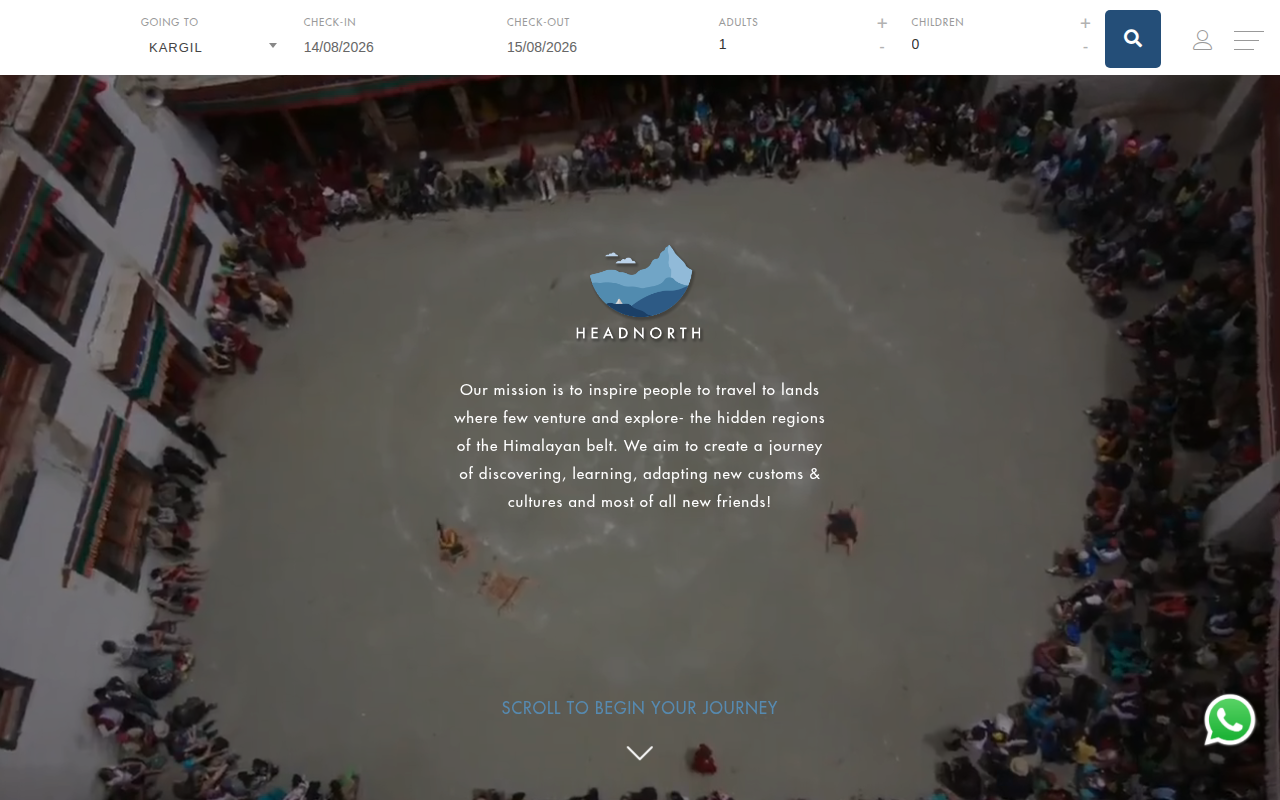 Random Order WordPress site screenshot